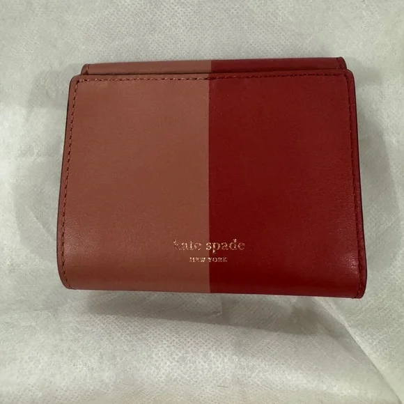 Kate Spade Nicola Bicolor Bifold Flap Wallet – NWT - Picture 3 of 6